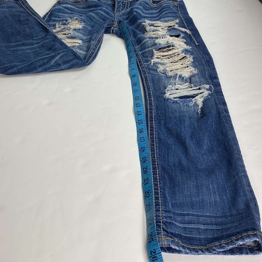1921 WESTERN GLOVE WORKS CROP JEANS - Picture 14 of 16